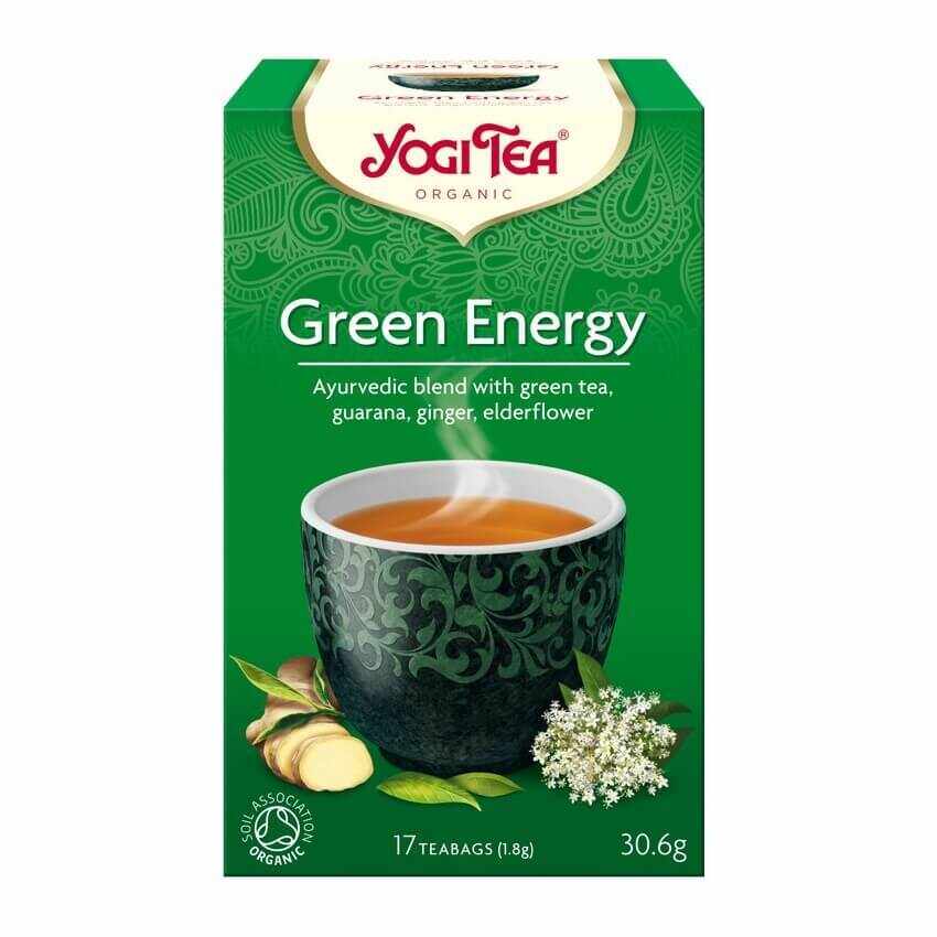 Ceai Green Energy, 17 plicuri, Yogi Tea