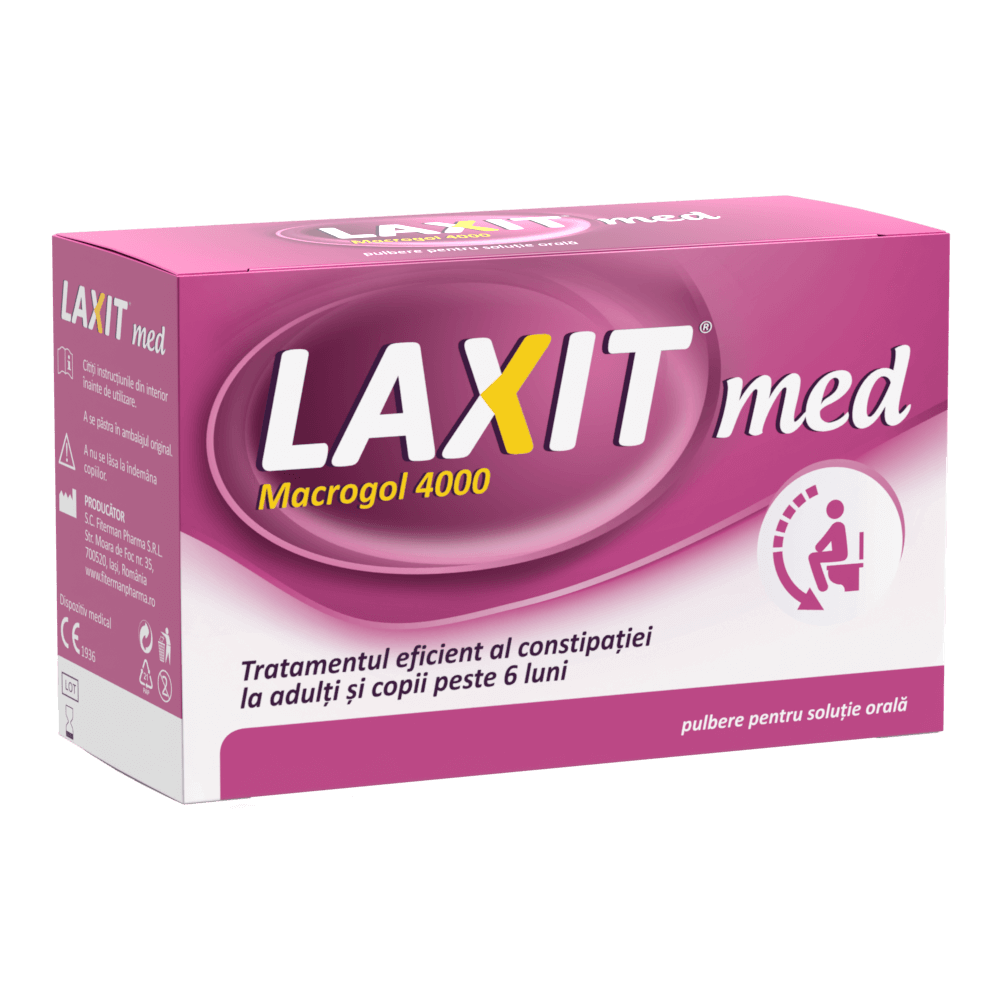 Laxit Med, 20 plicuri x 5 g, Fiterman