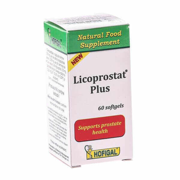 Licoprostat Plus, 60 capsule moi, Hofigal