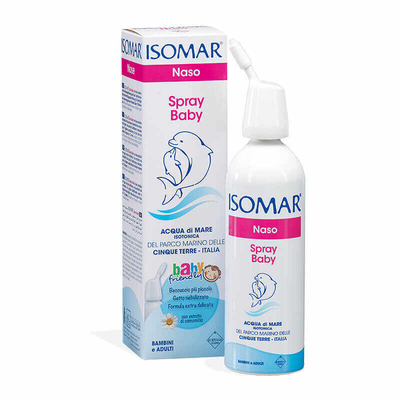 Spray pentru nas decongestionant fara gaz, 30 ml, Isomar