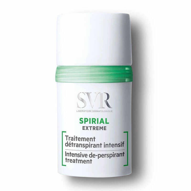 Tratament antiperspirant intensiv roll-on Spirial Extrem, 20 ml, SVR
