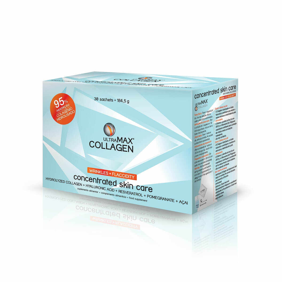 Ultramax Collagen, 30 plicuri, Gold Nutrition