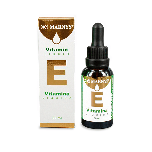 Vitamina E Lichidă (D-alfa-tocoferol), 30 ml, Marnys
