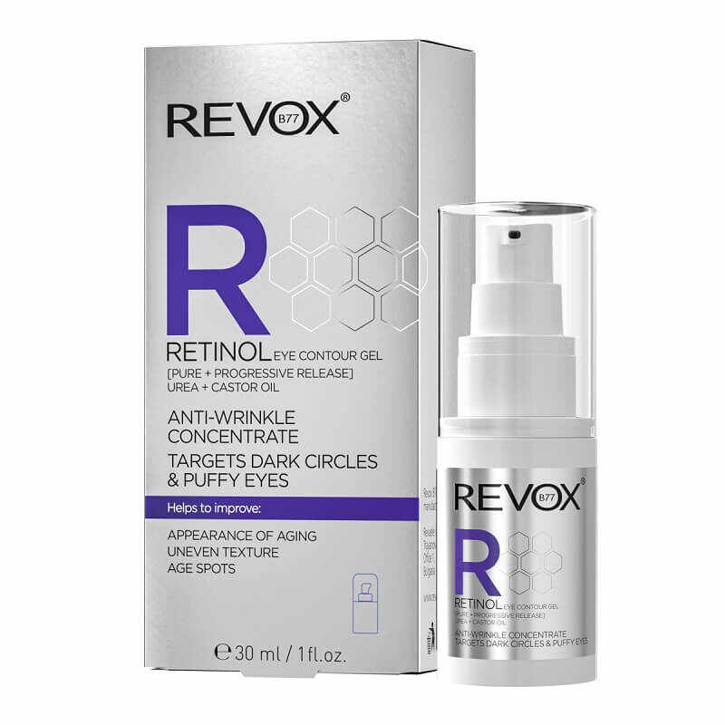 Crema pentru conturul ochilor cu Retinol, 30 ml, Revox