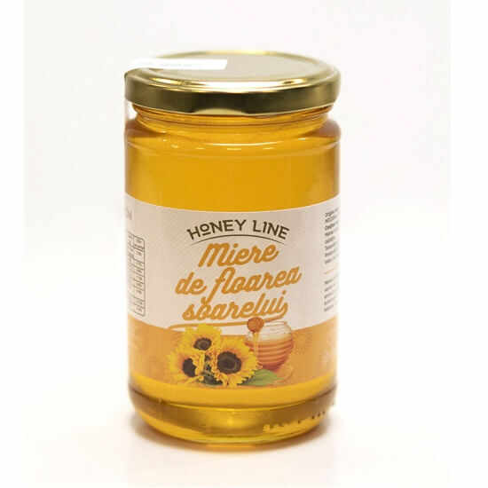 Miere de floarea soarelui, Honey Line, 400 gr, Apisrom