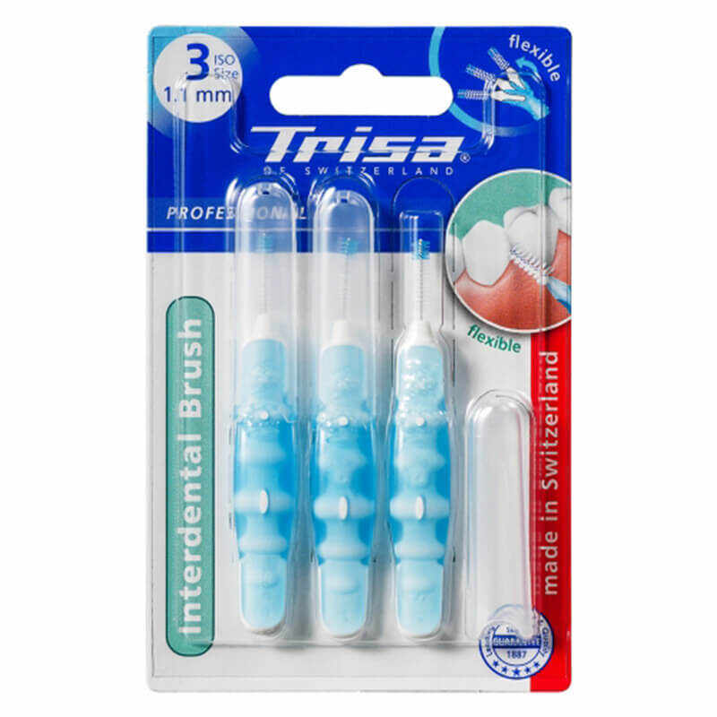 Periuta de dinti Interdental Brush ISO 3, 1.1 mm, Trisa