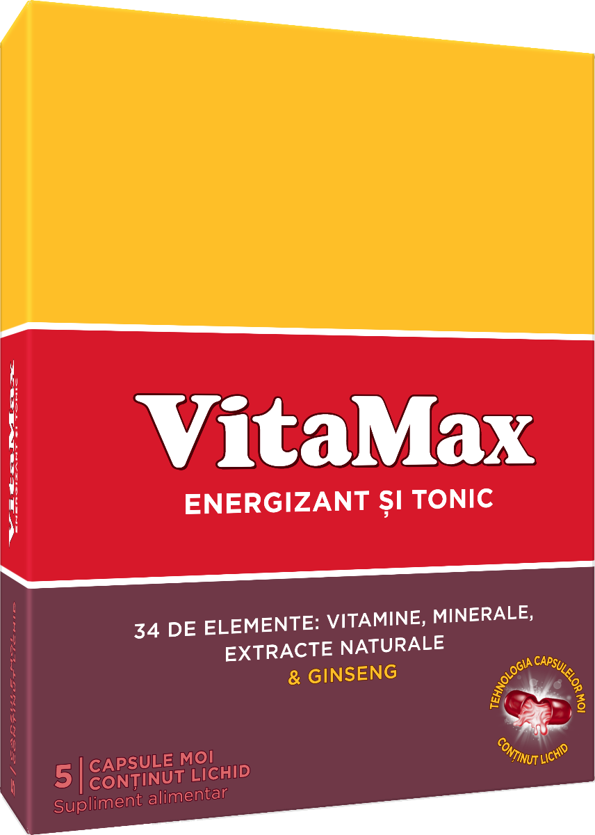Vitamax, 5 capsule, Perrigo