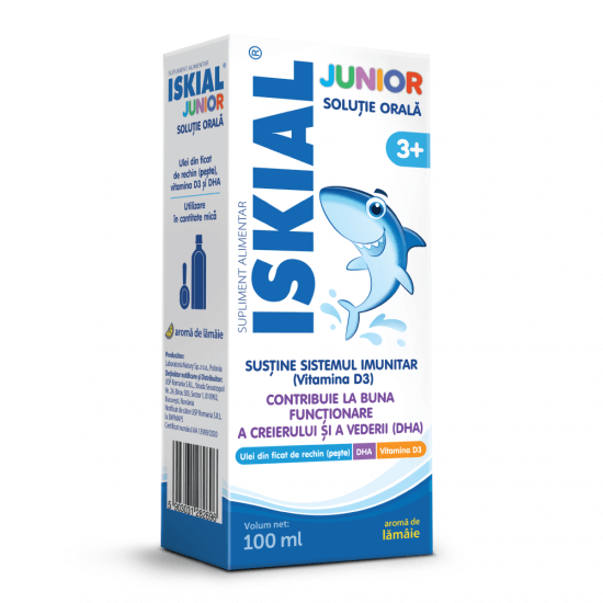 Iskial Junior solutie orala, 100 ml, USP Romania