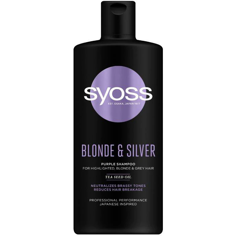 Sampon Blonde & Silver, 440ml, Syoss