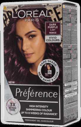 Preference Vopsea permanentă 4.261 dark purple, 1 buc
