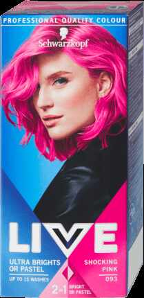 Schwarzkopf Live Vopsea de păr semi-permanentă color XXL 93 Schoking Pink, 0,8 l