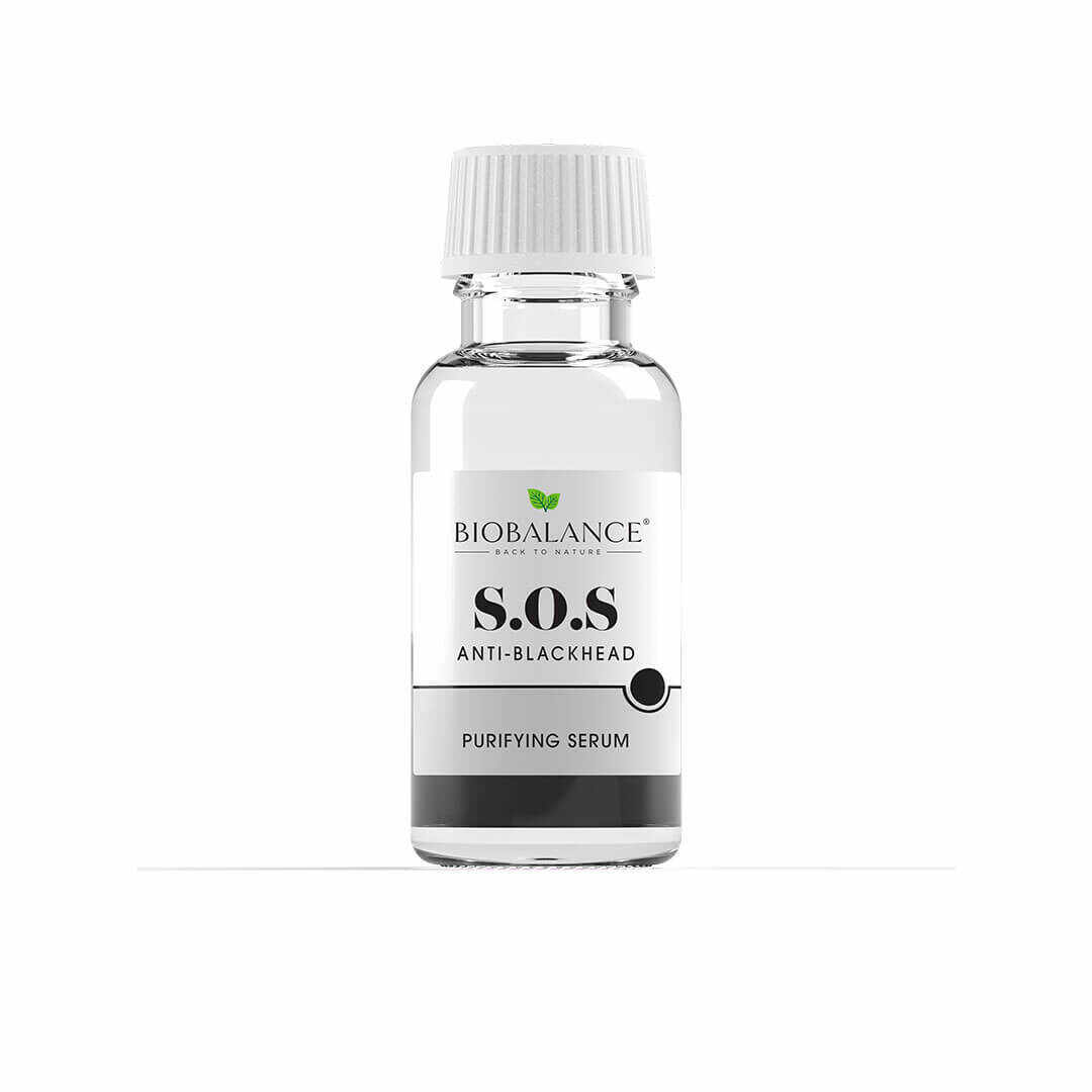 S.O.S Purifying Serum, Ser Purifiant Impotriva Punctelor Negre, Bio Balance, 20 ml