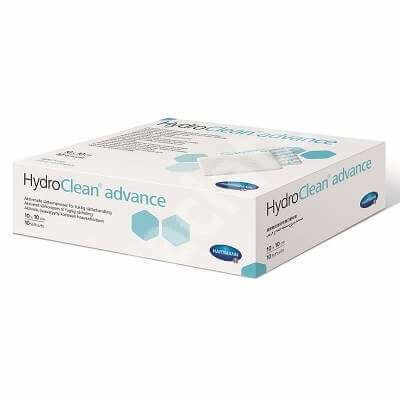 Pansament activat pentru terapia umedă HydroClean Advance 10x10 cm, 10 bucăți, Hartmann