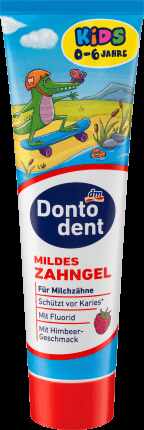 Dontodent Pastă de dinți pentru copii, 0-6 ani, 100 ml