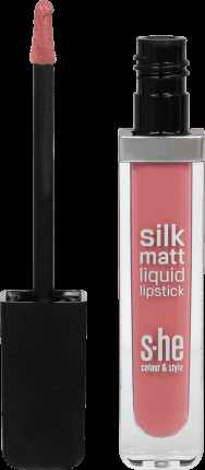 She colour&style Ruj lichid silk matt 338/001, 5,2 g
