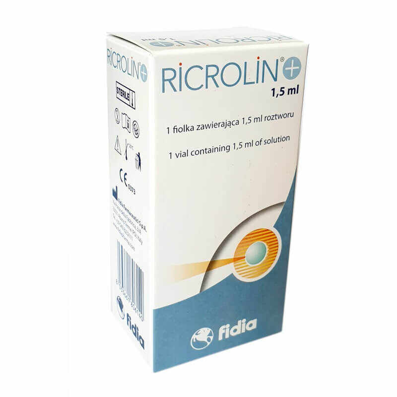 Solutie oftalmica Ricrolin+, 1.5 ml, Fidia Farmaceutici