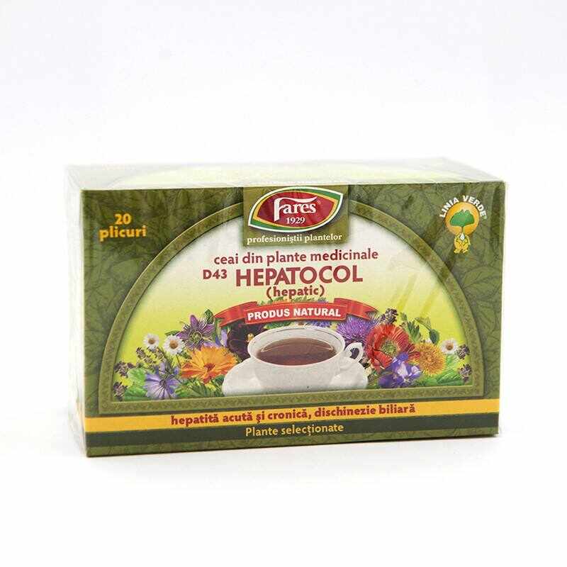 Ceai hepatocol x 20 doze FAR