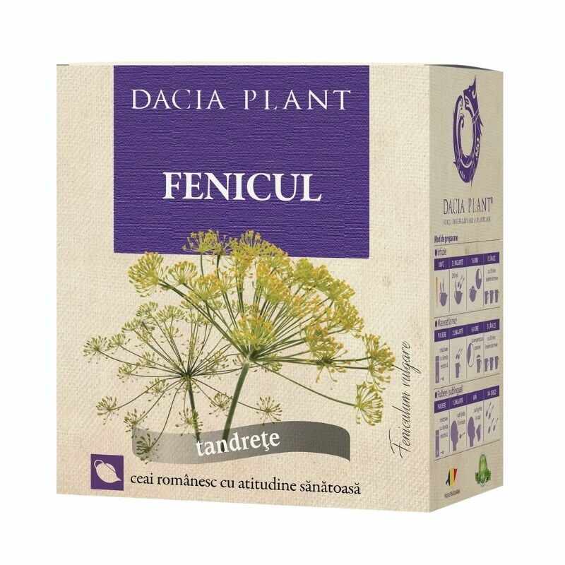  Dacia Plant Ceai fenicul, 50g
