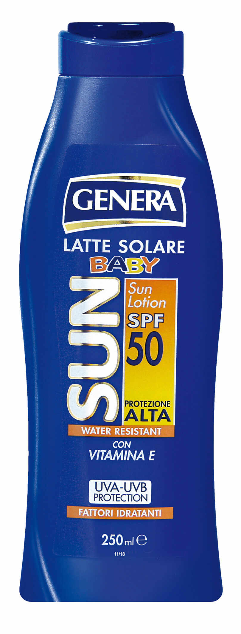 Genera SUN Lapte solar Baby SPF50, 250 ml