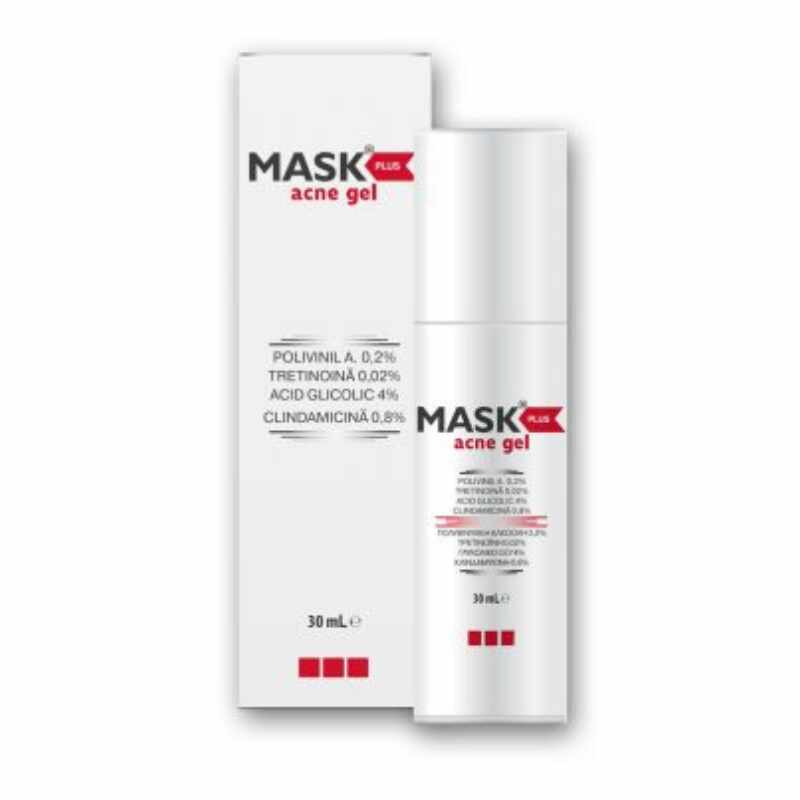 Mask Plus gel anti-acnee, 30ml