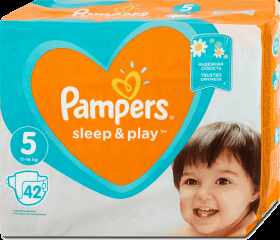 Pampers Sleep & Play Scutece pentru copii, numărul 5, 11-16kg, 42 buc